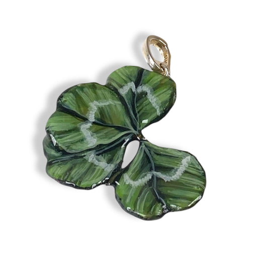 Quadrifoglio portafortuna, regalo per laurea,