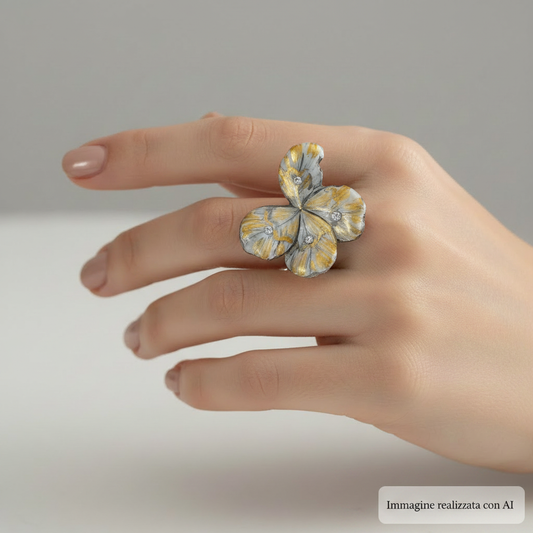 Anello con etichetta AI