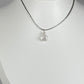 Collana Diamante di Herkimer e gancio in argento925. C1