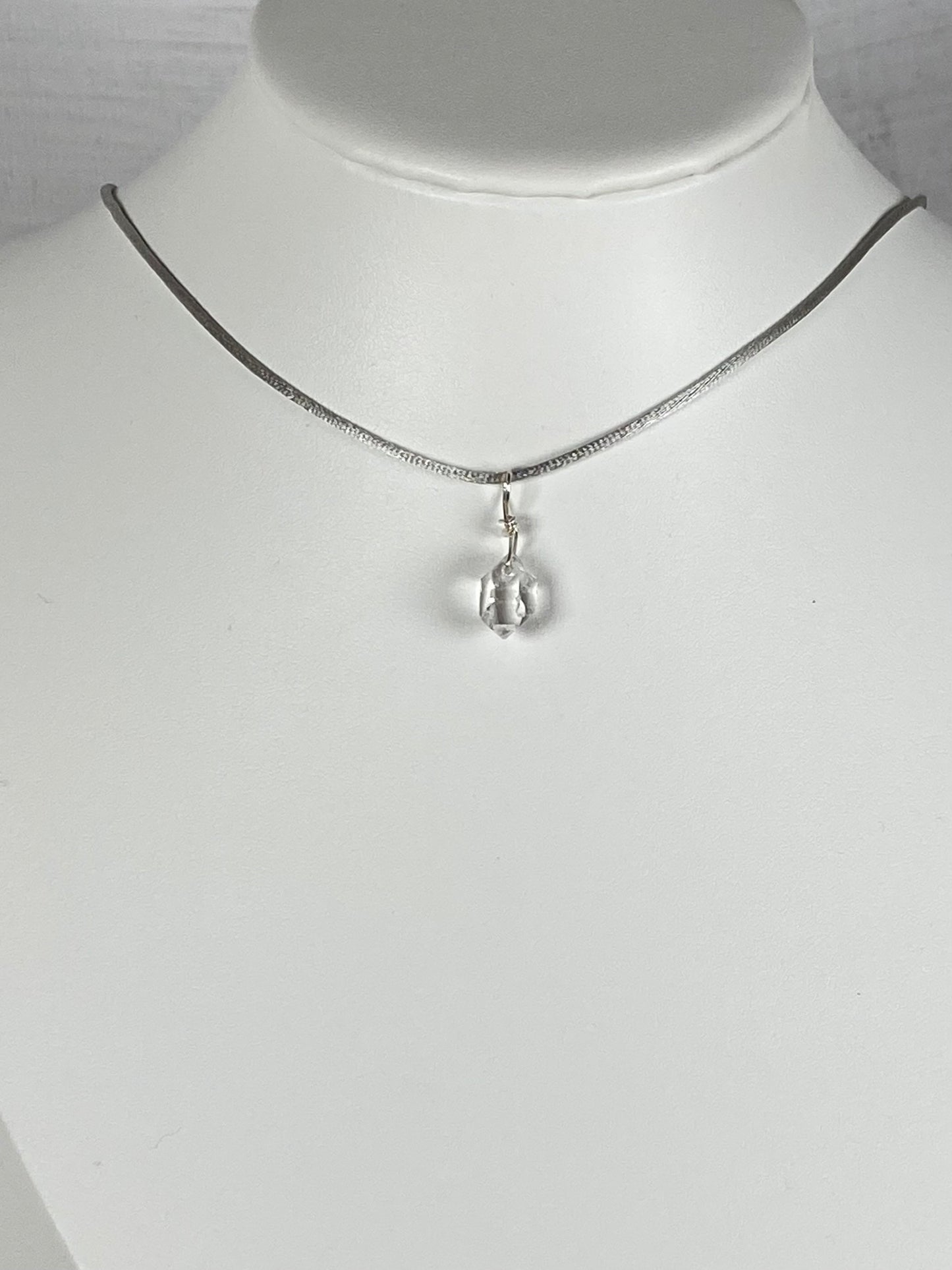 Pendente Diamante di Herkimer A1