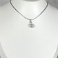 Charm Diamante di Herkimer con gancio in argento 925. D1