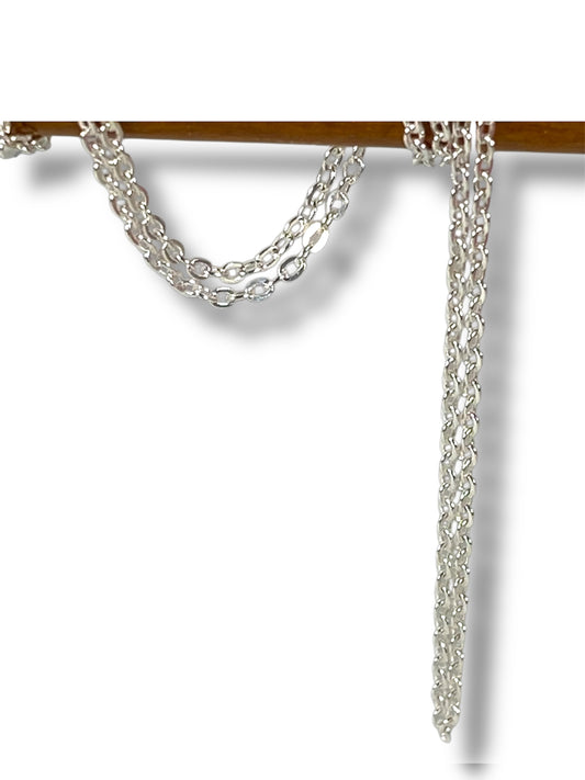 Catenina in argento 925, 45 cm
