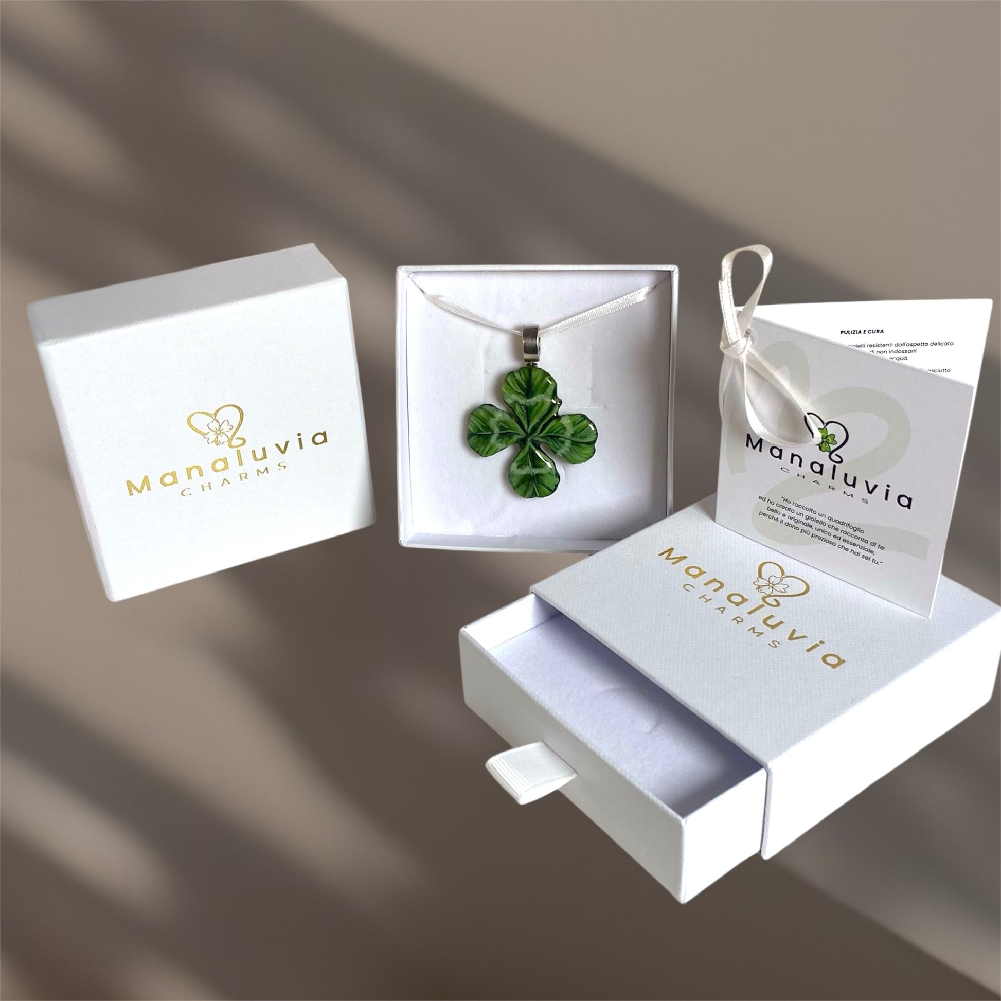 Ciondoli Quadrifoglio Portafortuna - 60 Pezzi In Lega Per Bracciali, Collane E Regali - Foto 11